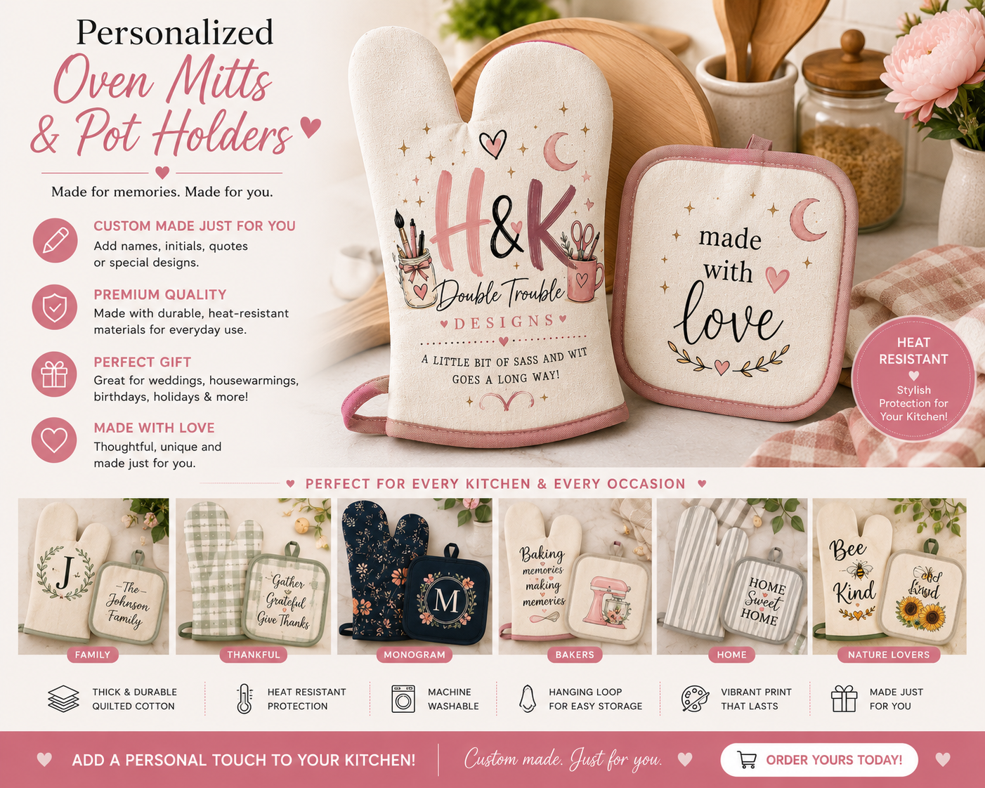 Oven Mitt Set