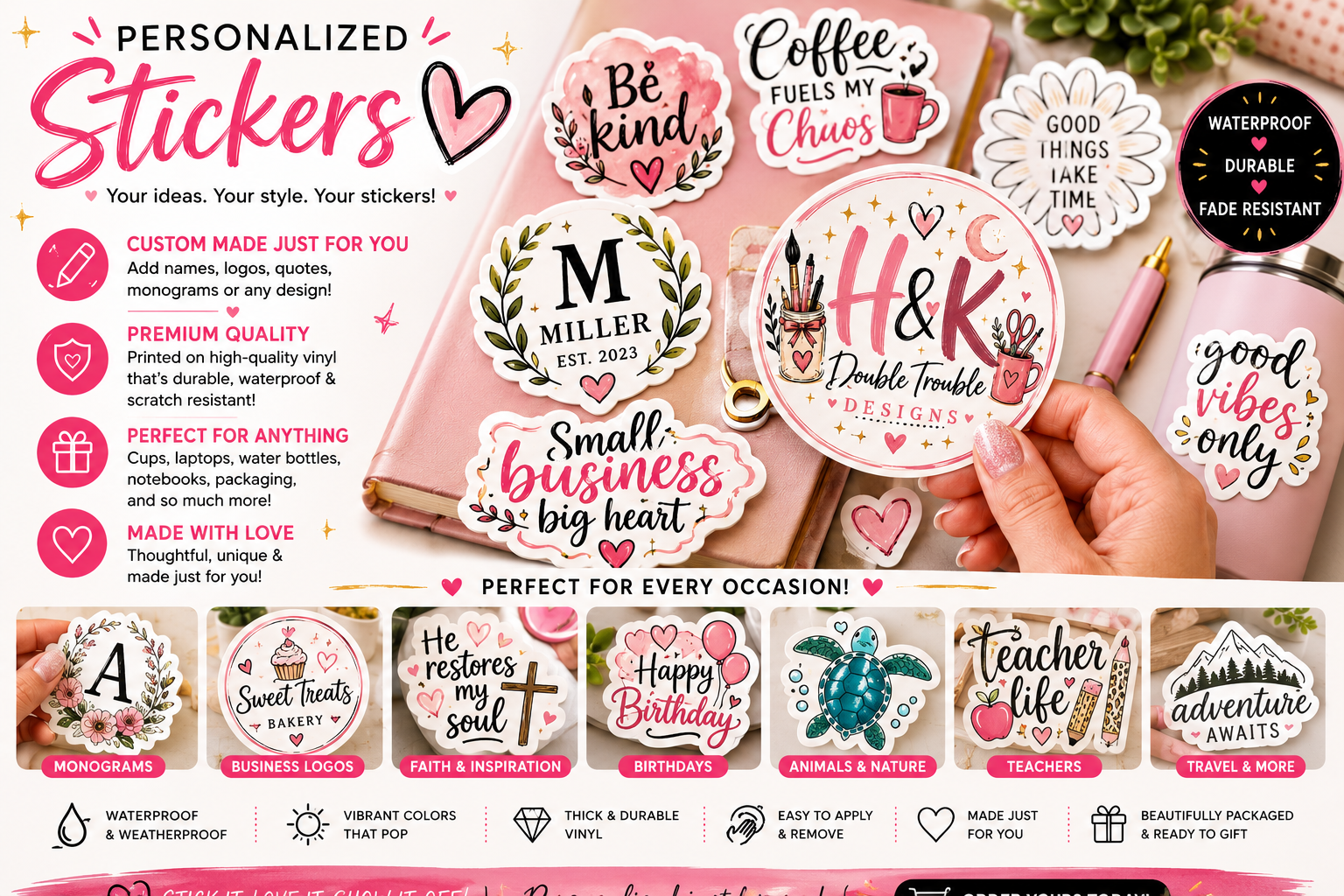 Any Customized Stickers