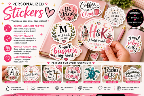 Any Customized Stickers