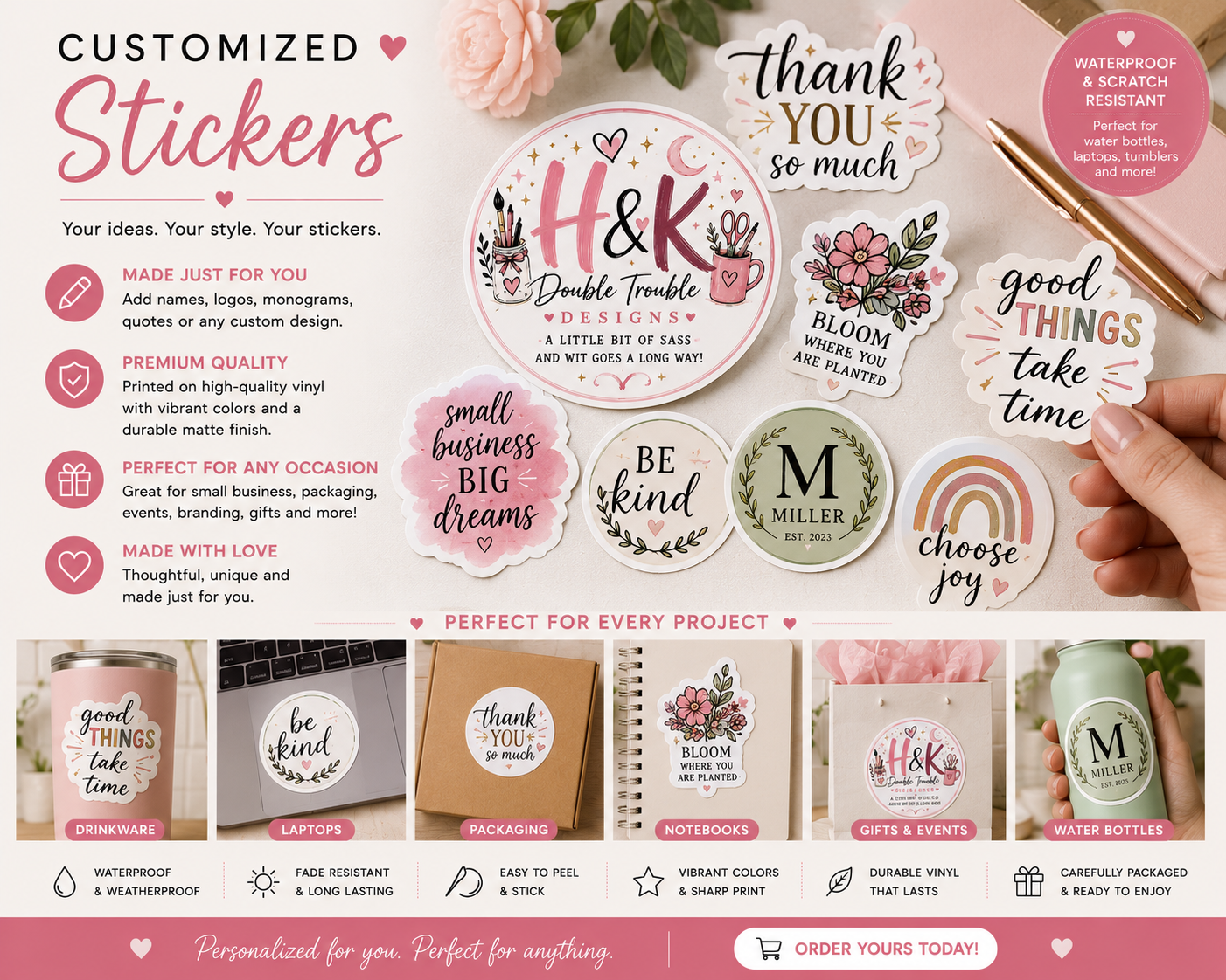 Any Customized Stickers